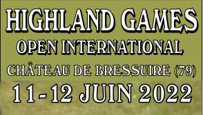 Open international Highland Games France Bressuire 2022 hommes.