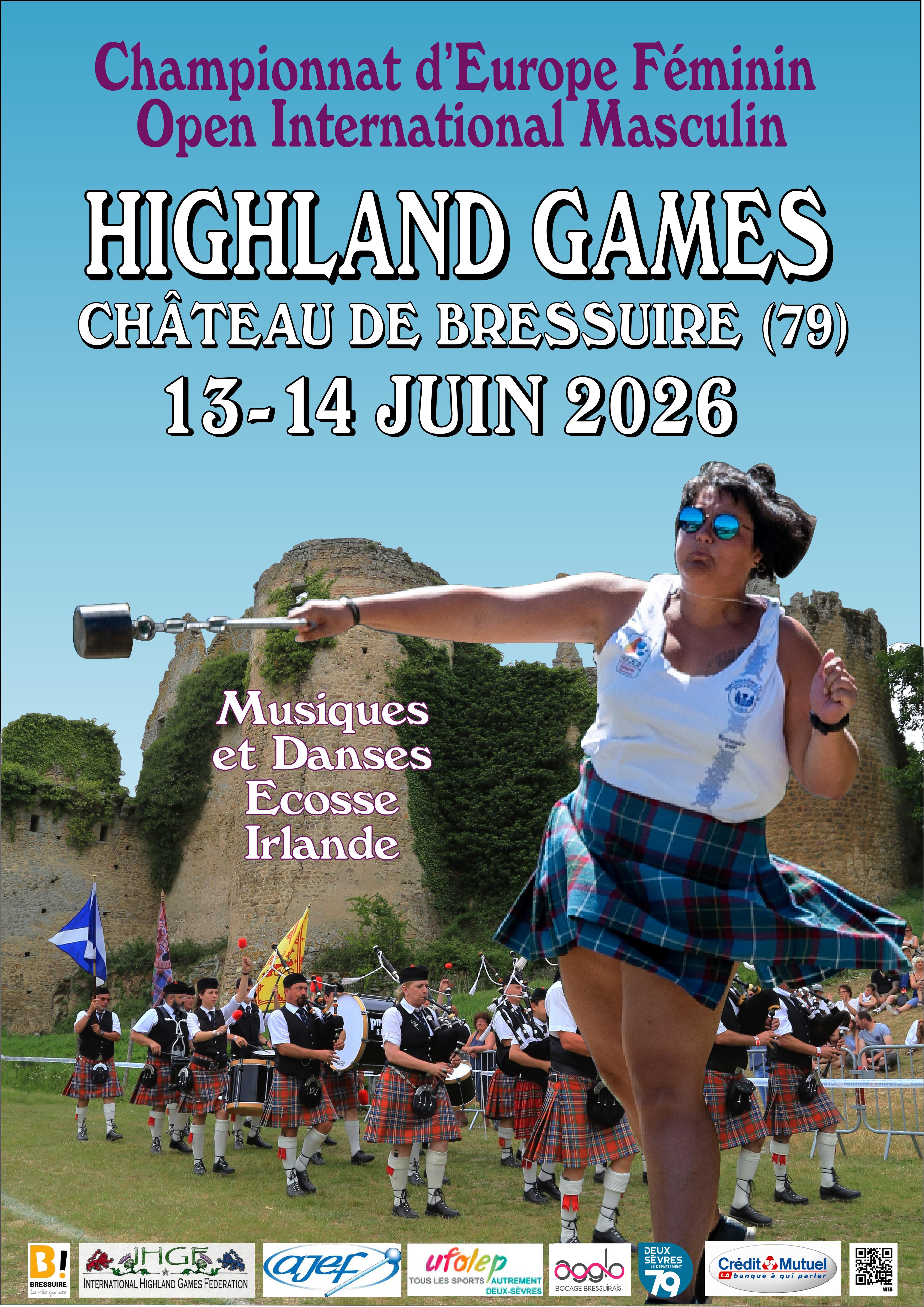 2026 Prochains Highland Games à Bressuire